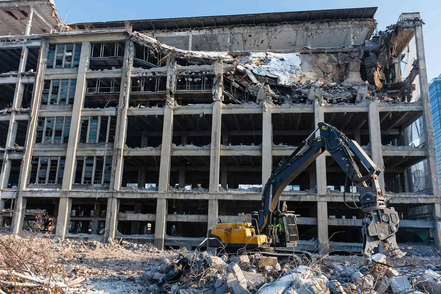 Demolition of buildings
